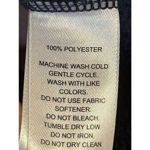 Vineyard Vines Medium Dark Blue Pullover Sherpa Sweater Pockets Size XSmall (892 - Picture 4 of 5